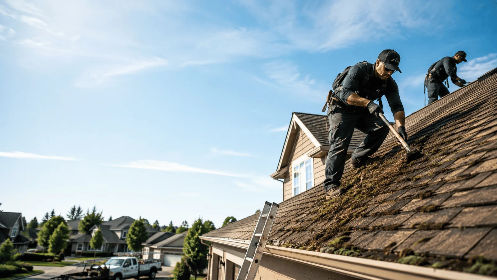 Roof Moss Removal in Boyne City, MI near me